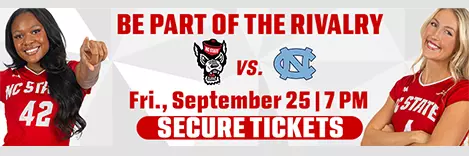Volleyball vs. UNC - Rivalry Match-Up - Buy Tickets