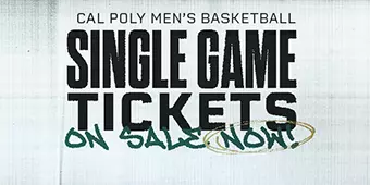 26 Cal Poly men’s basketball single-game tickets on sale now.