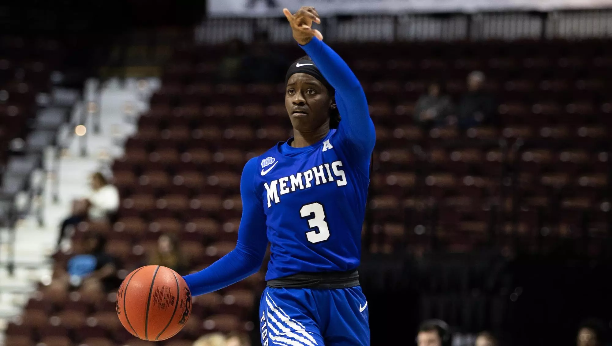 The Cincinnati Bearcats take on the Memphis Tigers at the 2020 American Athletic Conference Women’s Basketball Championship at Mohegan Sun on Friday March for , 2020.(Dustin Satloff/American Athletic Conference)