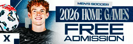 2026 Men's Soccer GoXavier.com Ad Units