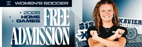 2026 Women's Soccer GoXavier.com Ad Units