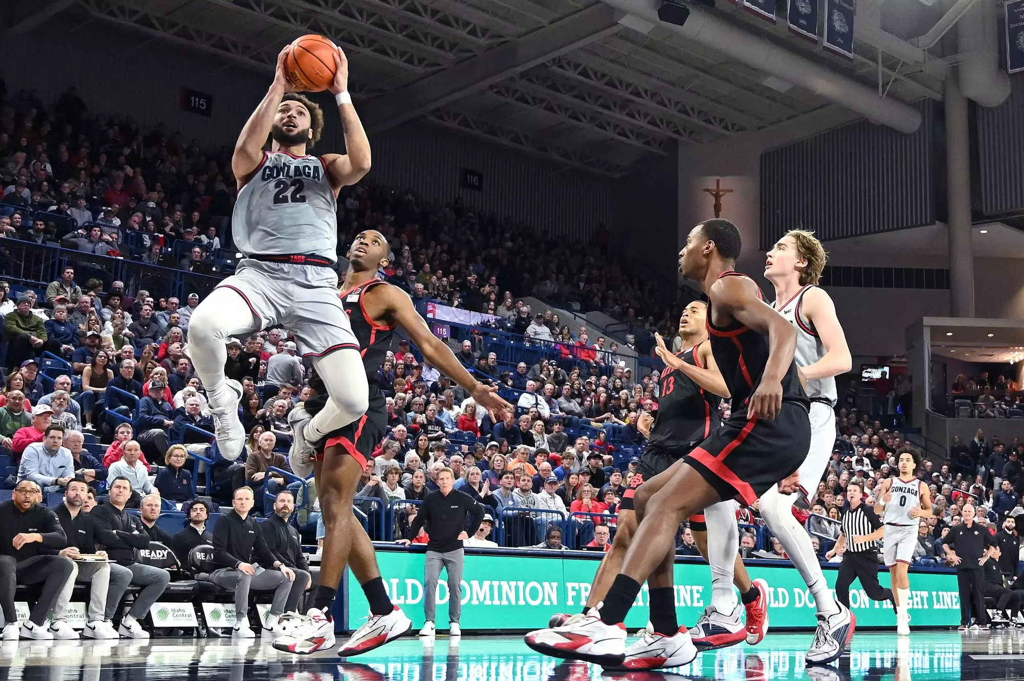 San Diego State Beats Gonzaga 84-74 - Gonzaga University Athletics
