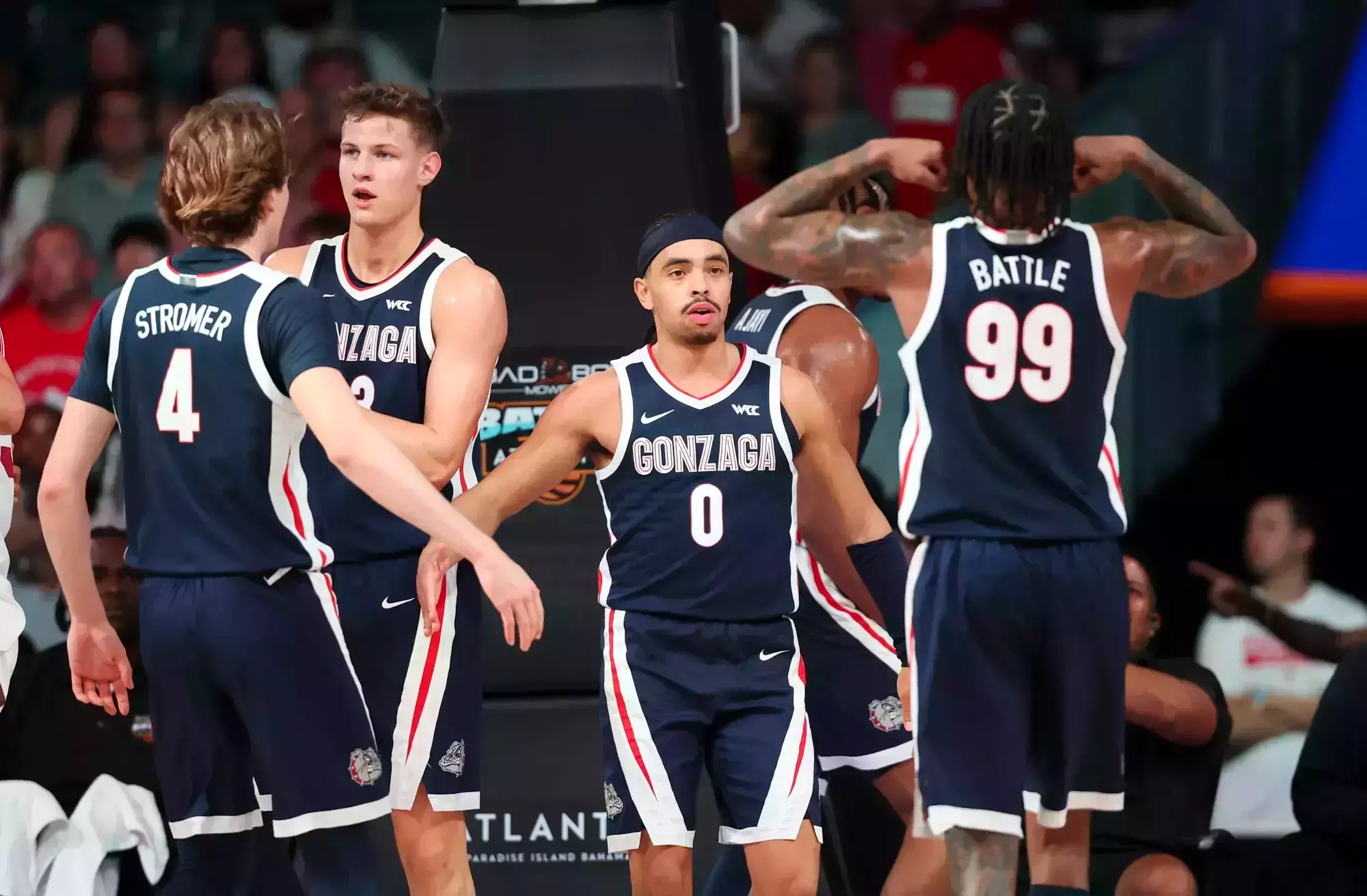 MBB Ends Atlantis with Davidson Friday - Gonzaga University Athletics