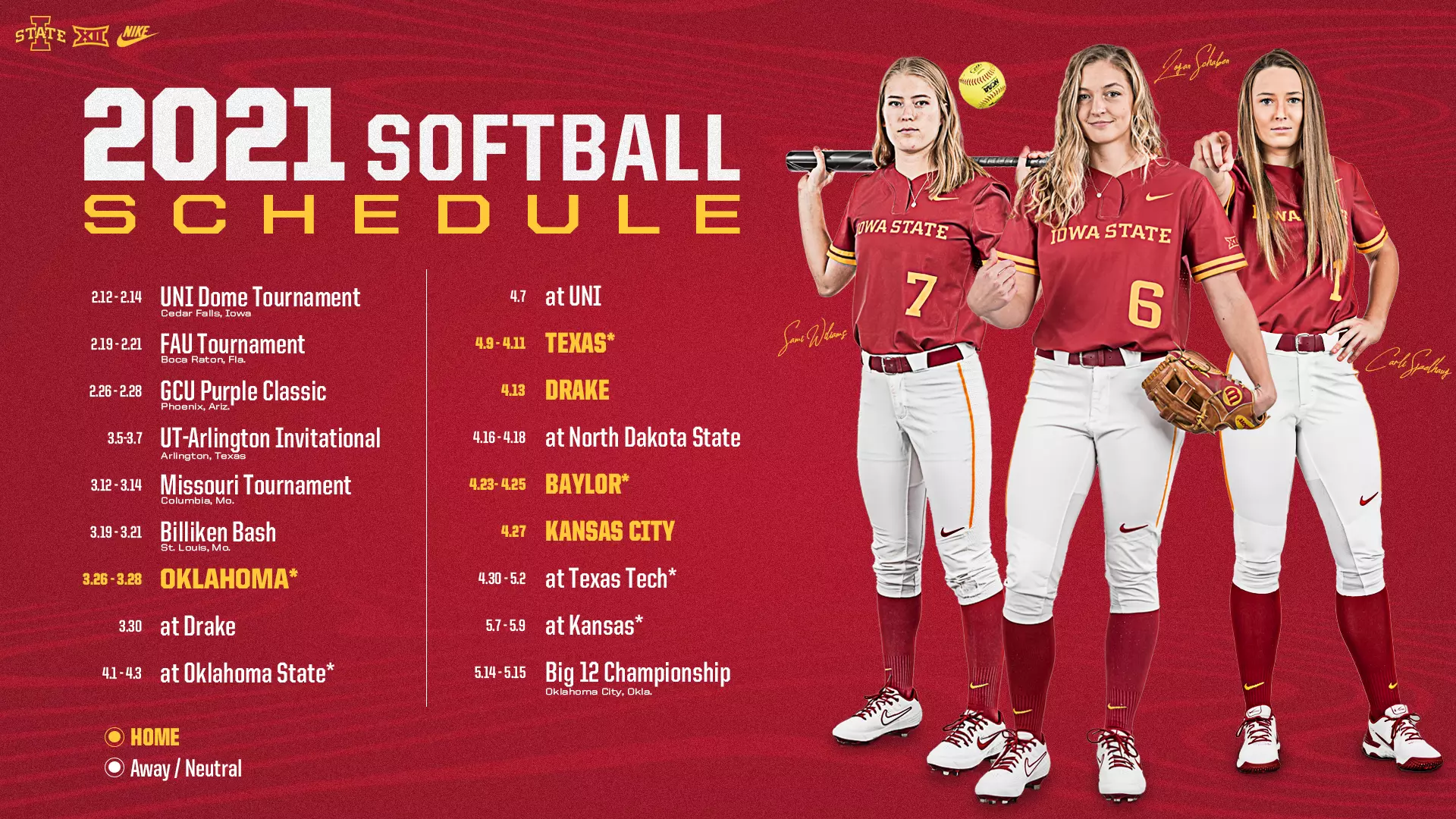 Iowa State Releases 2021 Softball Schedule - Iowa State University Athletics iowa-state-releases-2021-softball-schedule-iowa-state-university-athletics