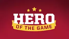 Hero Of the Game - Above Footer