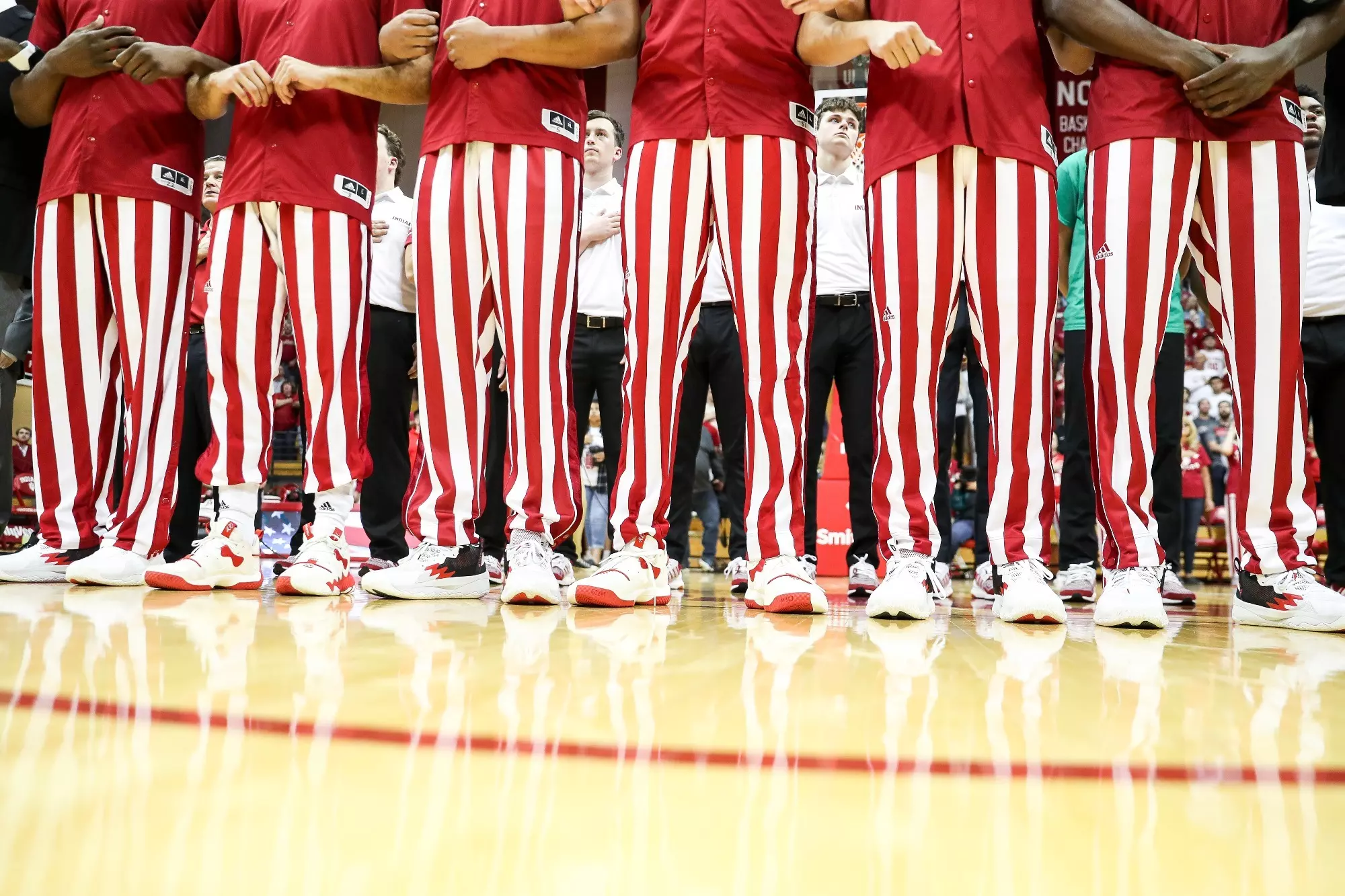 BLOOMINGTON, IN - OCTOBER 29, 2022 - \mbb during the game between the Marian Knights and the Indiana Hoosiers at Simon Skjodt Assembly Hall in Bloomington, IN. Photo By Andrew Mascharka/Indiana Athletics