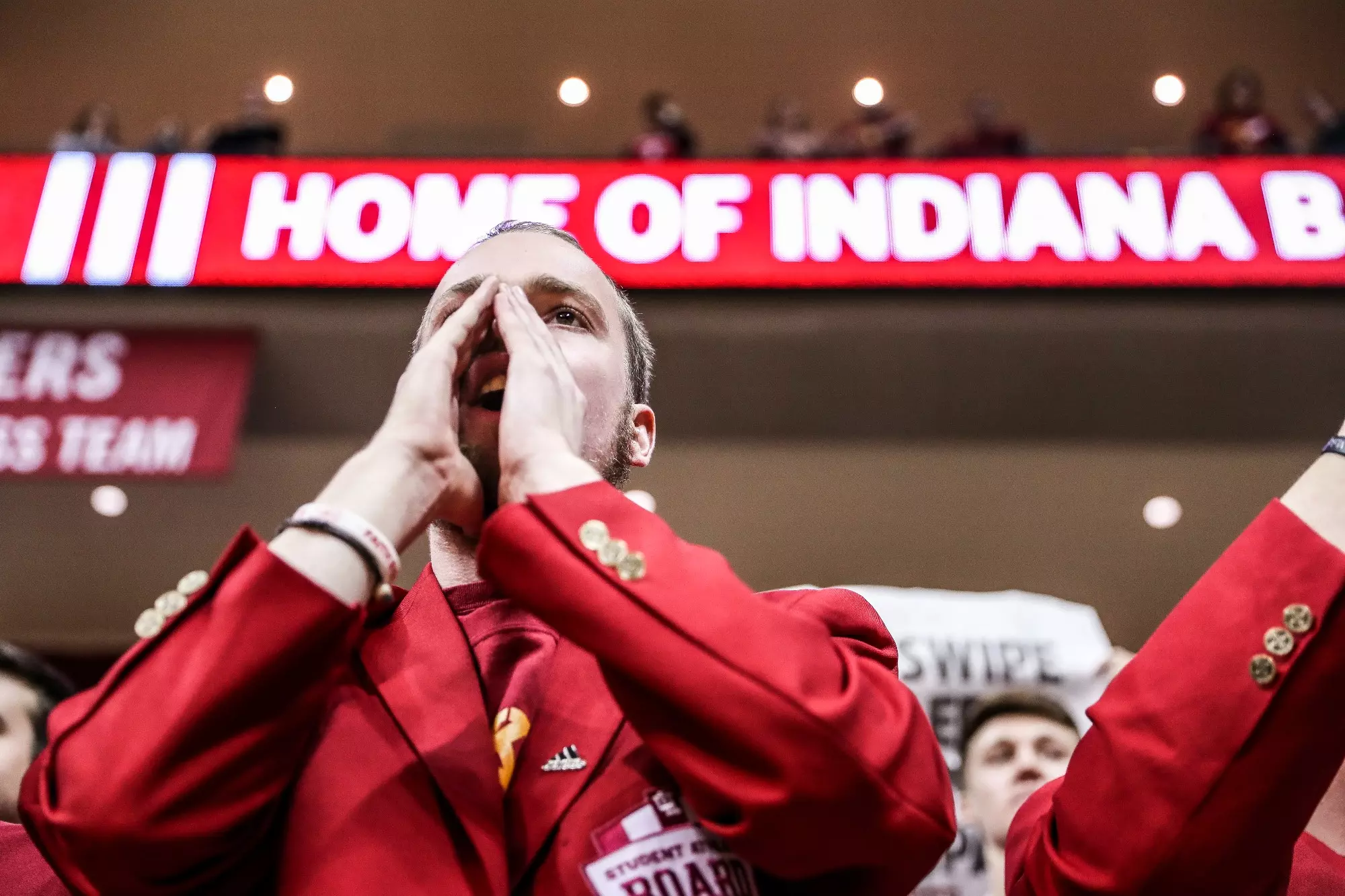 BLOOMINGTON, IN - JANUARY 23, 2020 - fan during the game between the Michigan State Spartans and the Indiana Hoosiers at Simon Skjodt Assembly Hall in Bloomington, IN. Photo By Matt Begala/Indiana Athletics