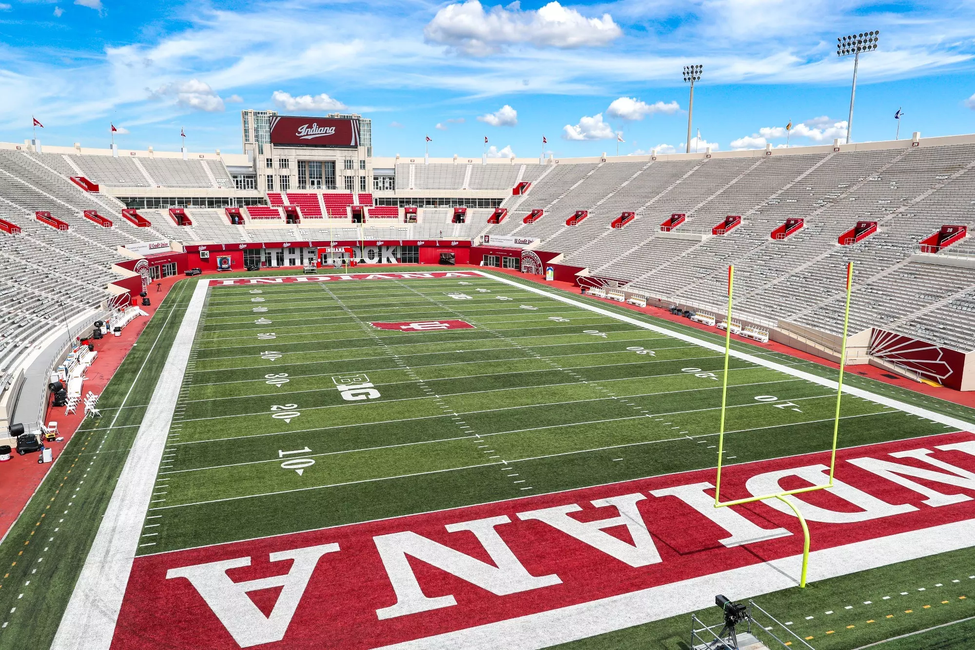 BLOOMINGTON, IN - SEPTEMBER 01, 2022 - Memorial Stadium in Bloomington, IN. Photo By Andrew Mascharka/Indiana Athletics