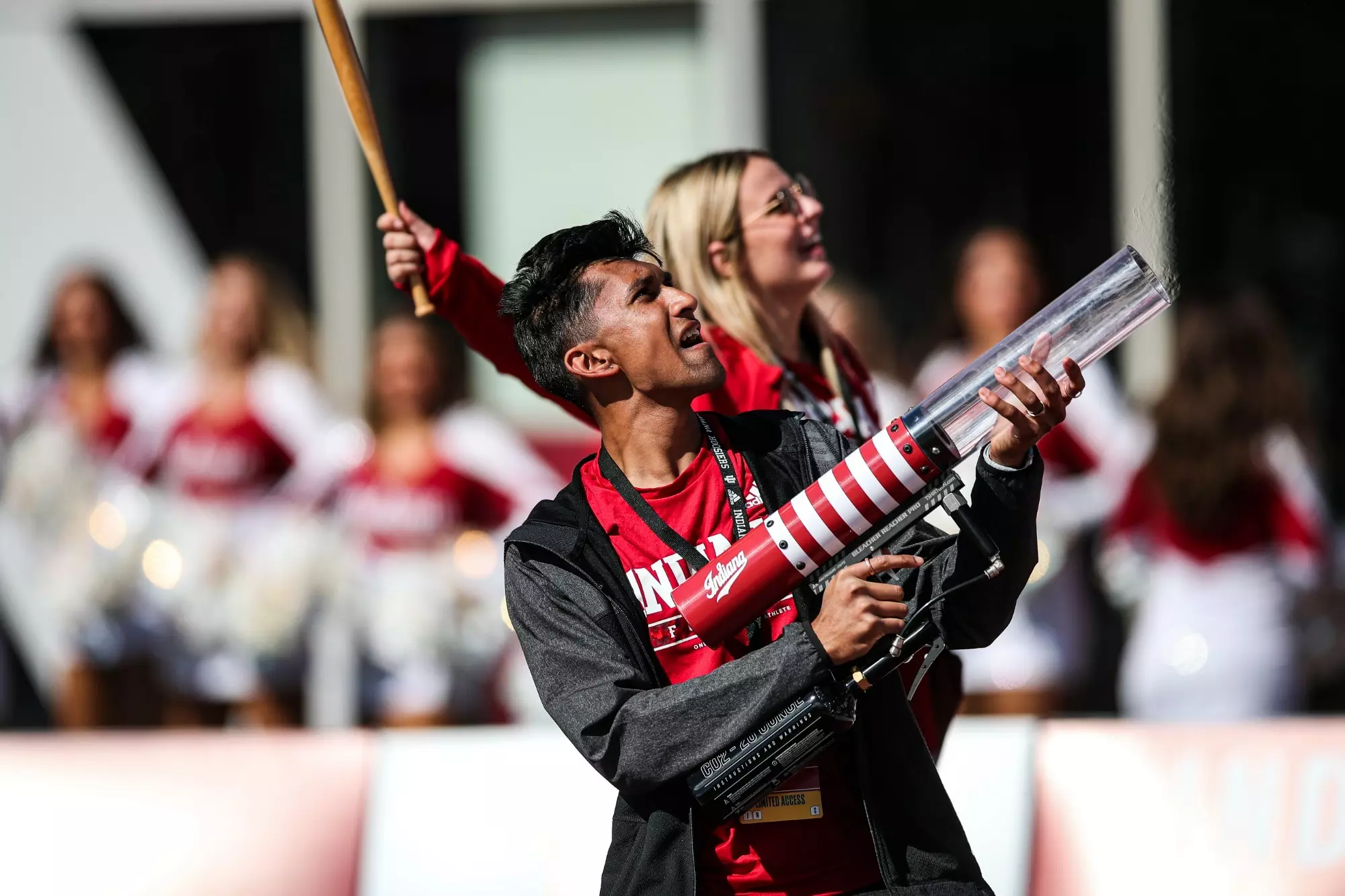 BLOOMINGTON, IN - OCTOBER 08, 2022 - Arpan Bose during the game against the Michigan Wolverines at Memorial Stadium in Bloomington, IN. Photo By Xavier Daniels/Indiana Athletics