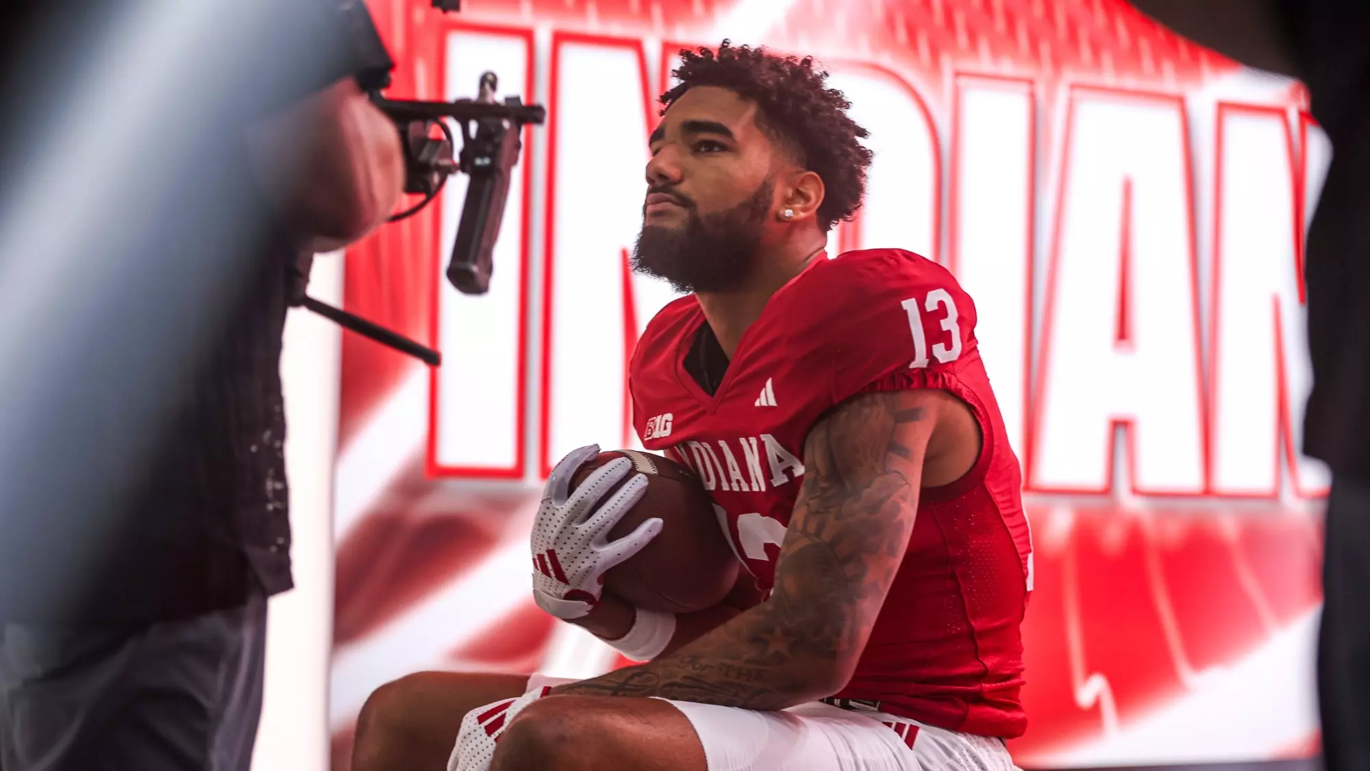 Elijah Sarratt | Media | Big Ten Media Days