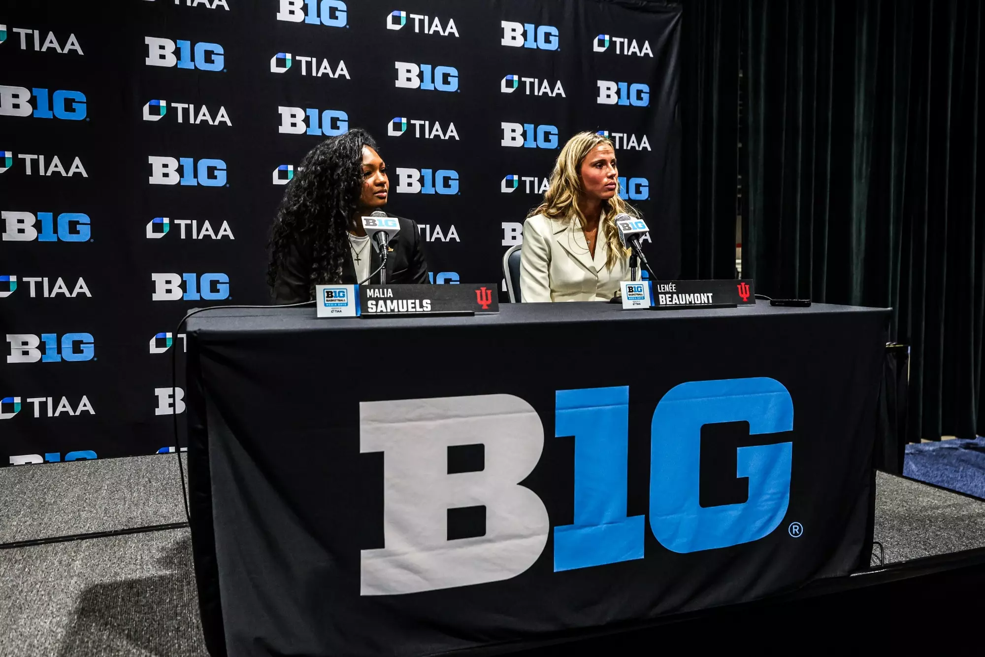 Indiana Women's Basketball at 2026 TIAA Big Ten Media Day