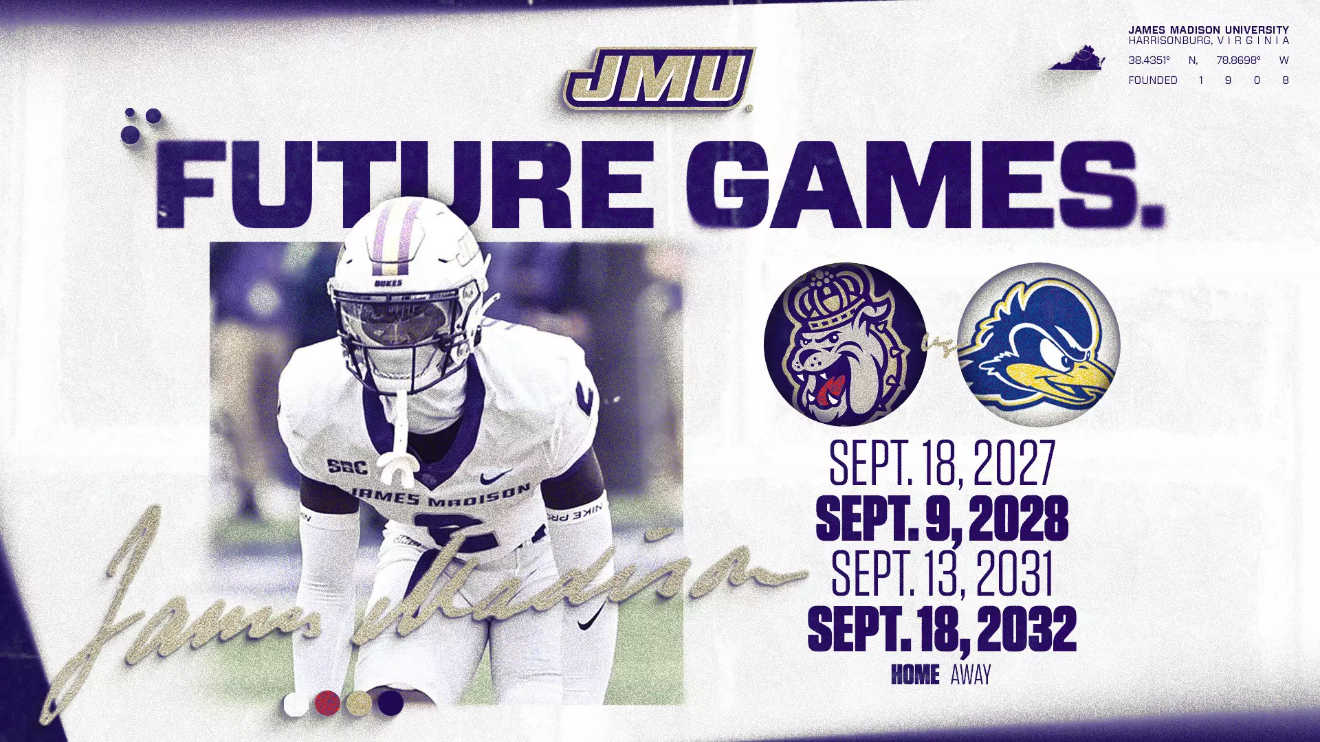 JMU and Delaware Announce Four-Game Football Series - James Madison University Athletics jmu-and-delaware-announce-four-game-football-series-james-madison-university-athletics