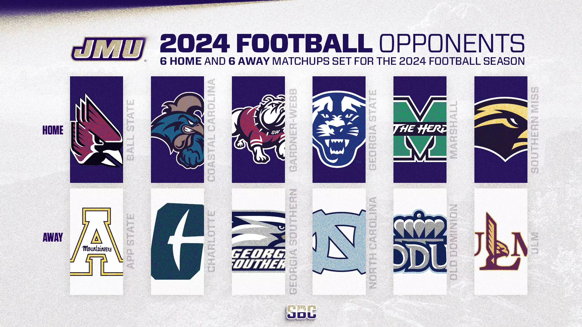 Sun Belt Announces 2024 Football Cross-Divisional Opponents - James Madison University Athletics sun-belt-announces-2024-football-cross-divisional-opponents-james-madison-university-athletics