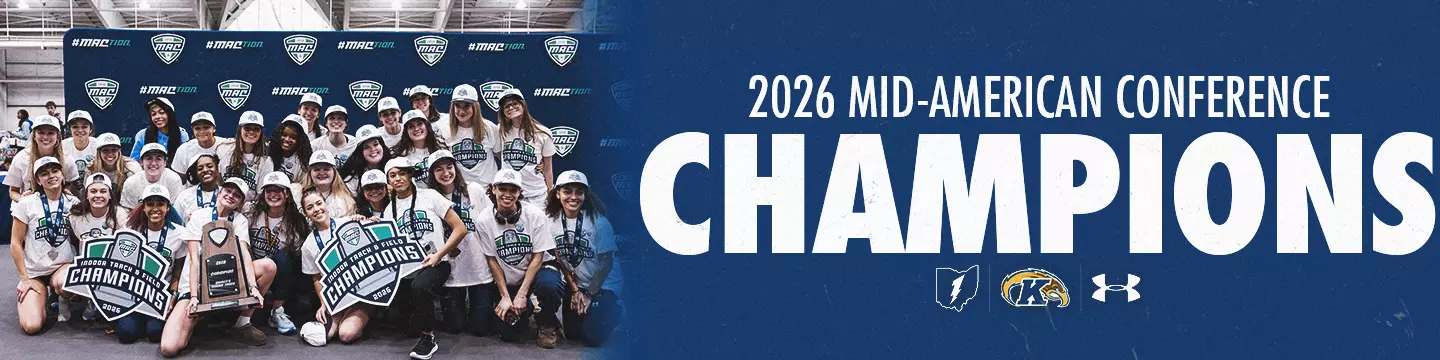 2026 Women's Indoor Track & Field MAC Championship Banner