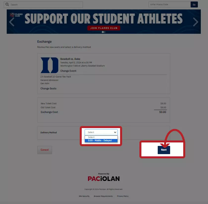 Ticket Office Baseball Voucher Exchange 6