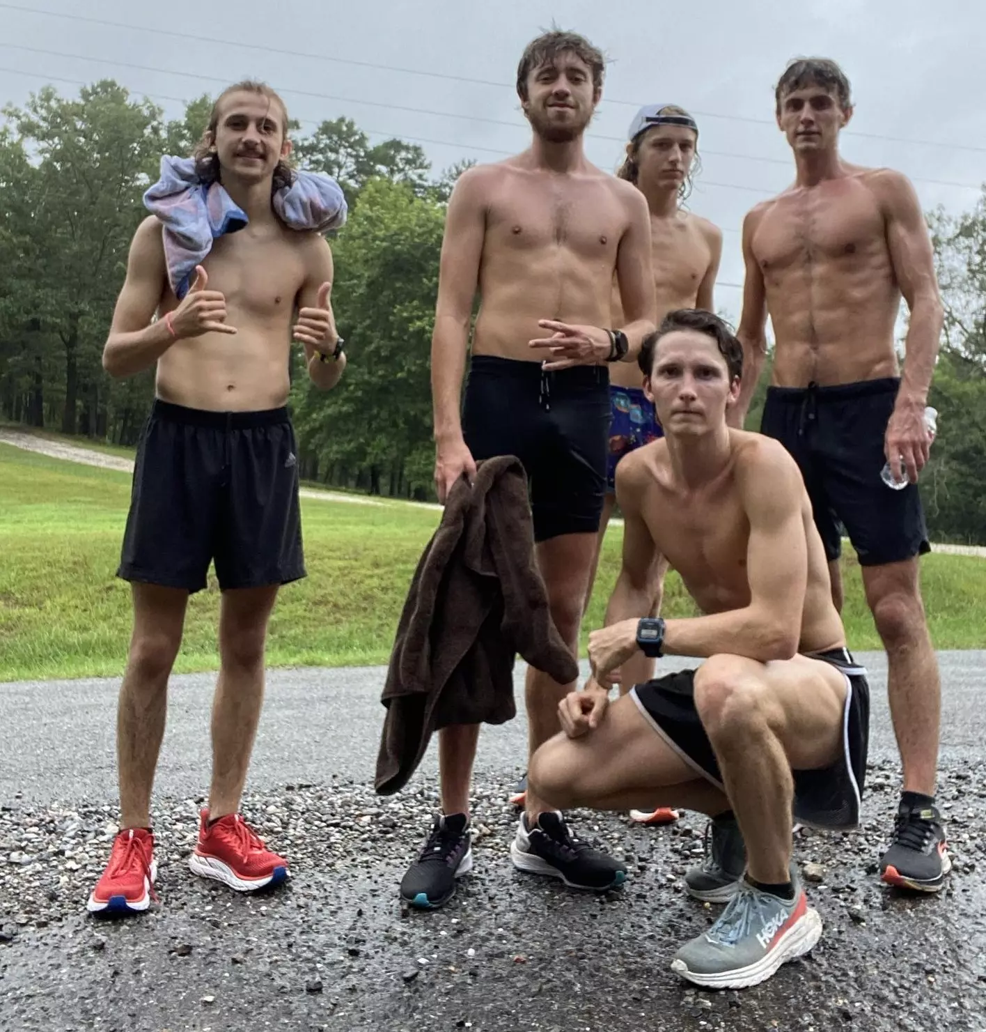 Cross Country team in Nashville