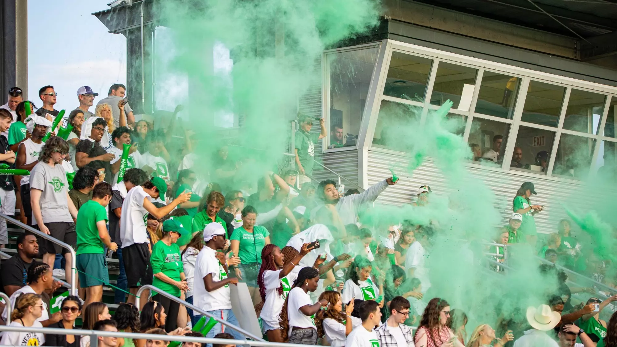 Fans at SMU