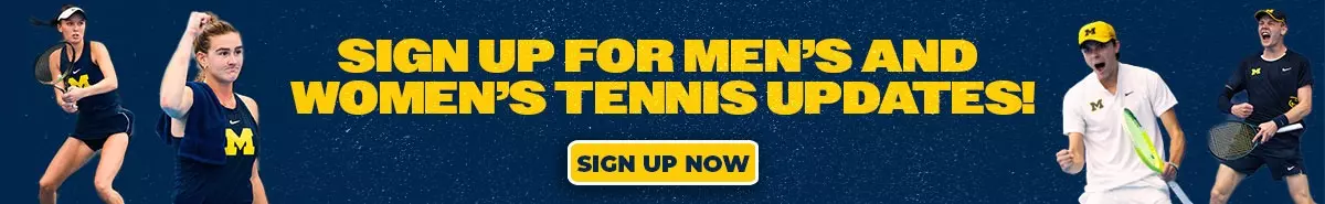Men's and Women's Tennis Email Sign Up