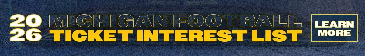 Michigan Football 2026 Ticket Interest List