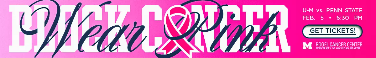Michigan Men's Basketball Pink Game vs. Penn State - Thursday, February 5 at 6:30 PM