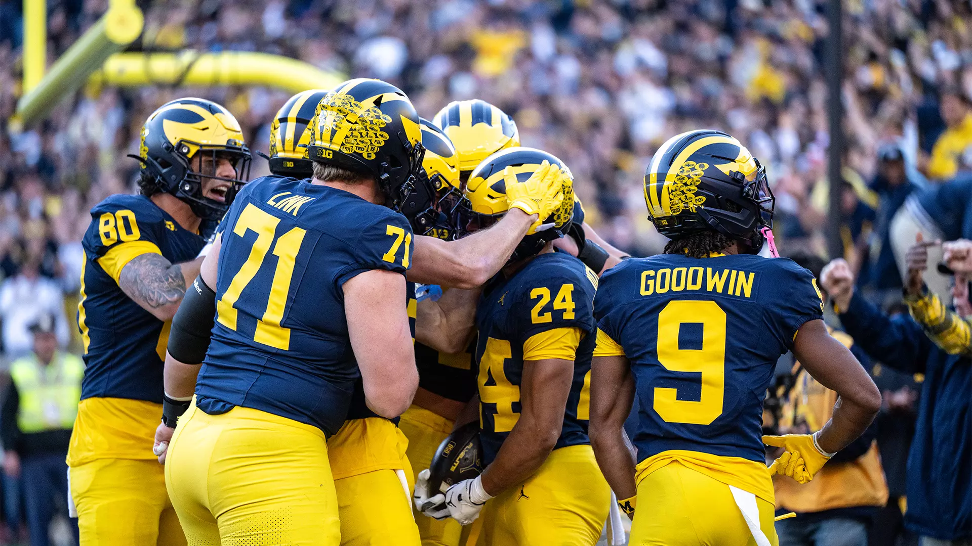 Football vs. Penn State TD Celebration