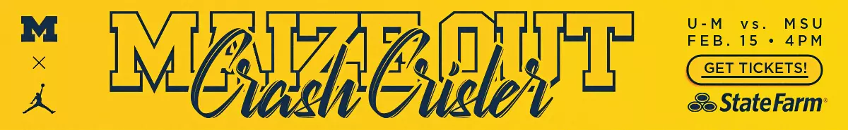 Get tickets to the Maize Out versus Michigan State on Feb. 15