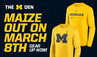 Men’s Basketball - Get Maize Out Gear from M Den for the Michigan State game on March 8