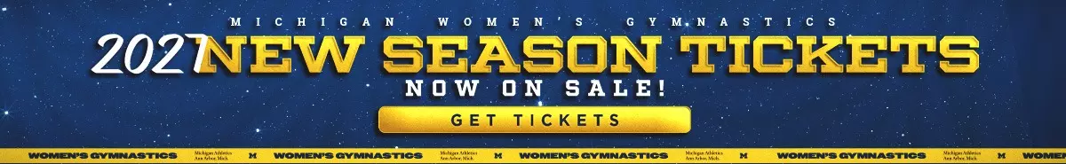 Women's Gymnastics 2027 New Season Tickets