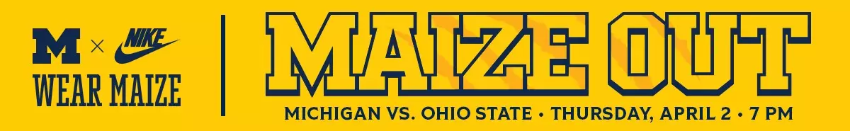 Help us Maize Out U-M Lacrosse Stadium vs. Ohio State on April 2 at 7 PM