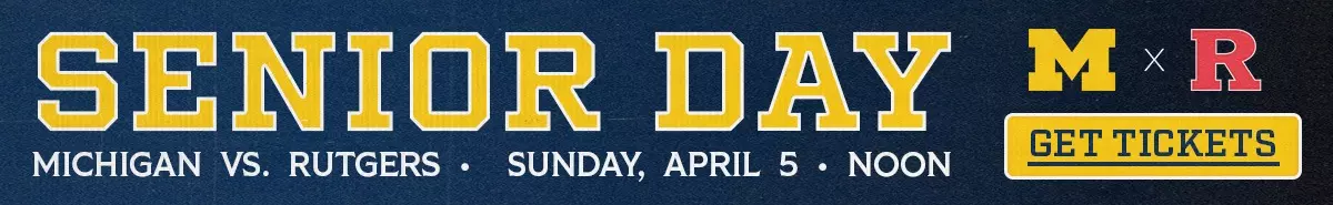 Get tickets to Senior Day vs. Rutgers on Sunday, April 5 at noon