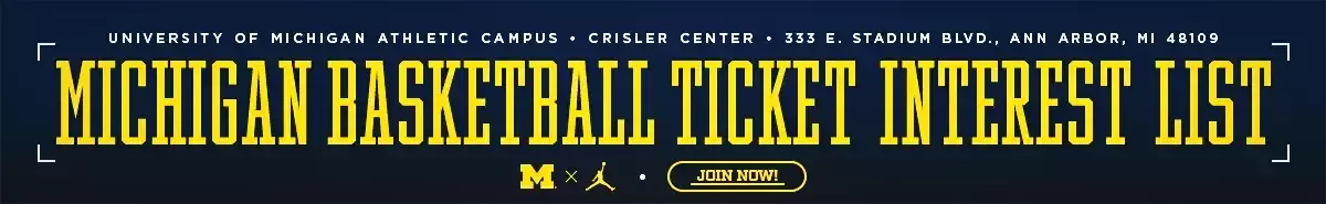 Michigan Men's Basketball Ticket Interest List