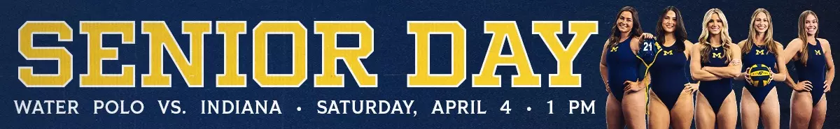 Water Polo Senior Day - Sunday, April 4