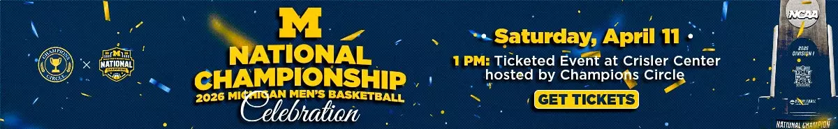 Men's Basketball National Championship Celebration - Saturday, April 11 at 1 p.m.