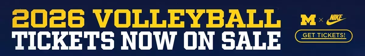 2026 Michigan Volleyball Tickets On Sale