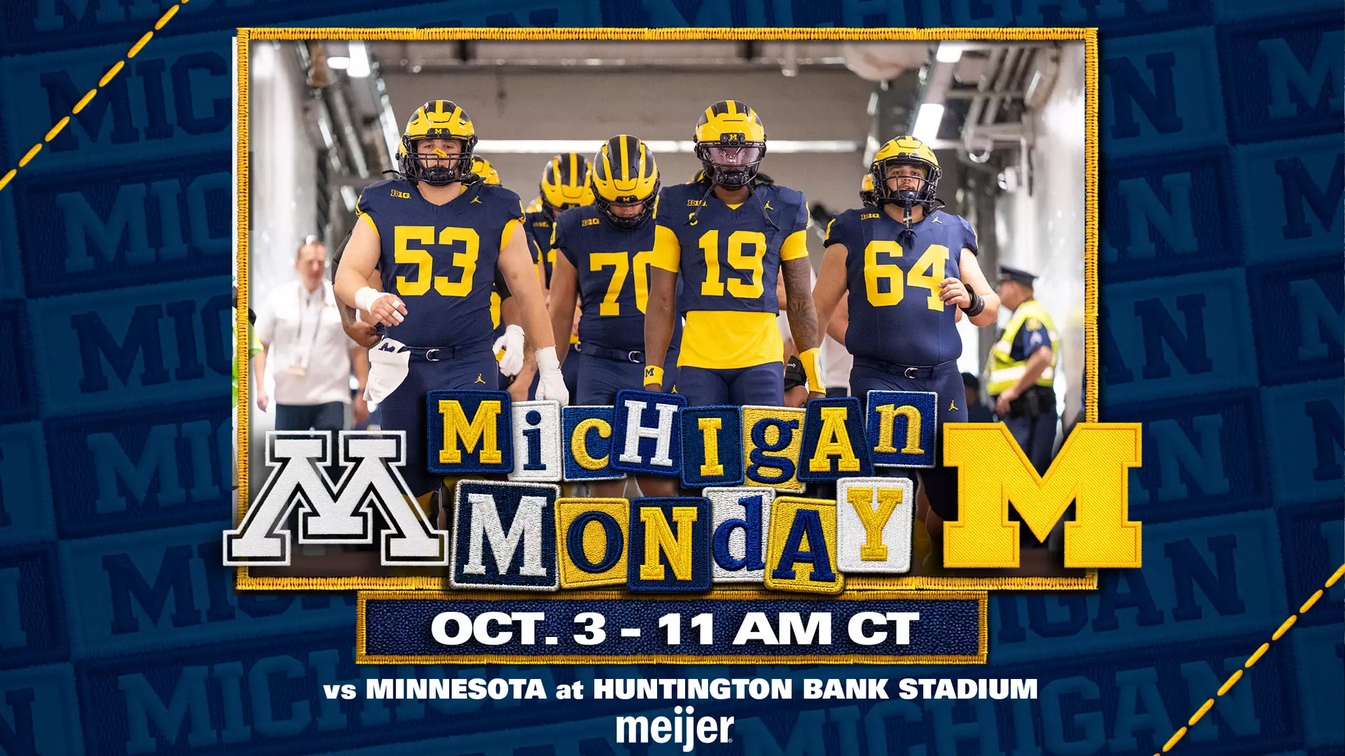 Michigan Monday at Minnesota