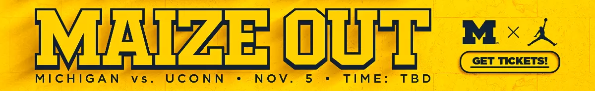 Get tickets to the Maize Out versus UConn on November 5