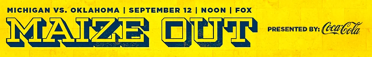 Michigan Football Maize Out vs. Oklahoma