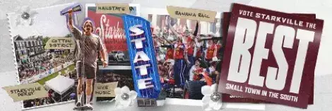 Best Small Town in the South 2026 website promo