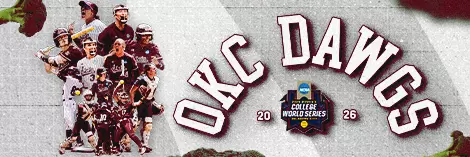 OKC Dawgs web promo rotator ad 2026 Softball