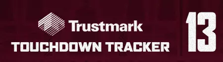 Trustmark Touchdown Tracker Week 2 - 13