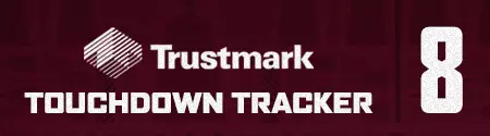 Trustmark Bank Touchdown Tracker Week #1 - 8