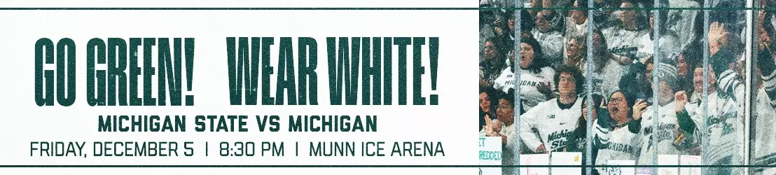 Go Green Wear White vs Michigan