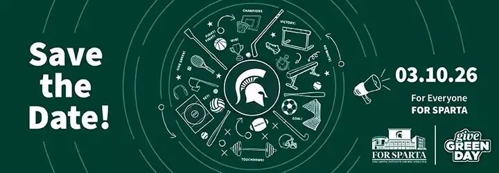 Give Green Day Graphic 2026 showing March 10 is the day to give