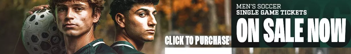 Men's Soccer Single Game Tickets On Sale with a photo of player