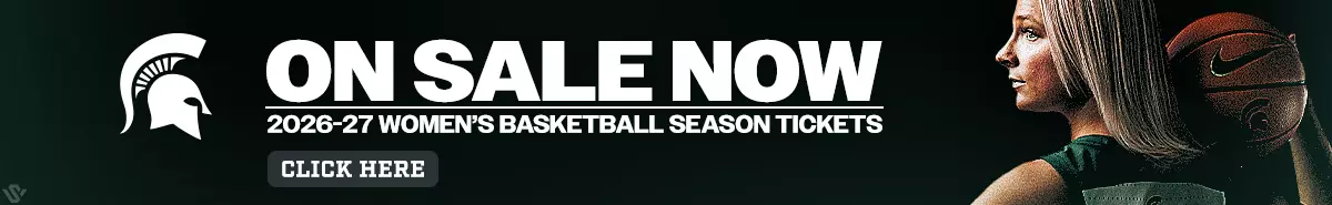 Women's Basketball Season Tickets On Sale Graphics with a photo of the player
