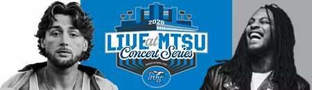 Live at MTSU Artist Promo Website Template