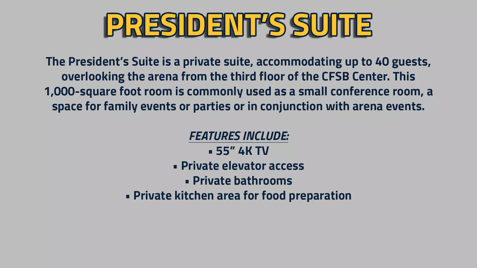 President's Suite