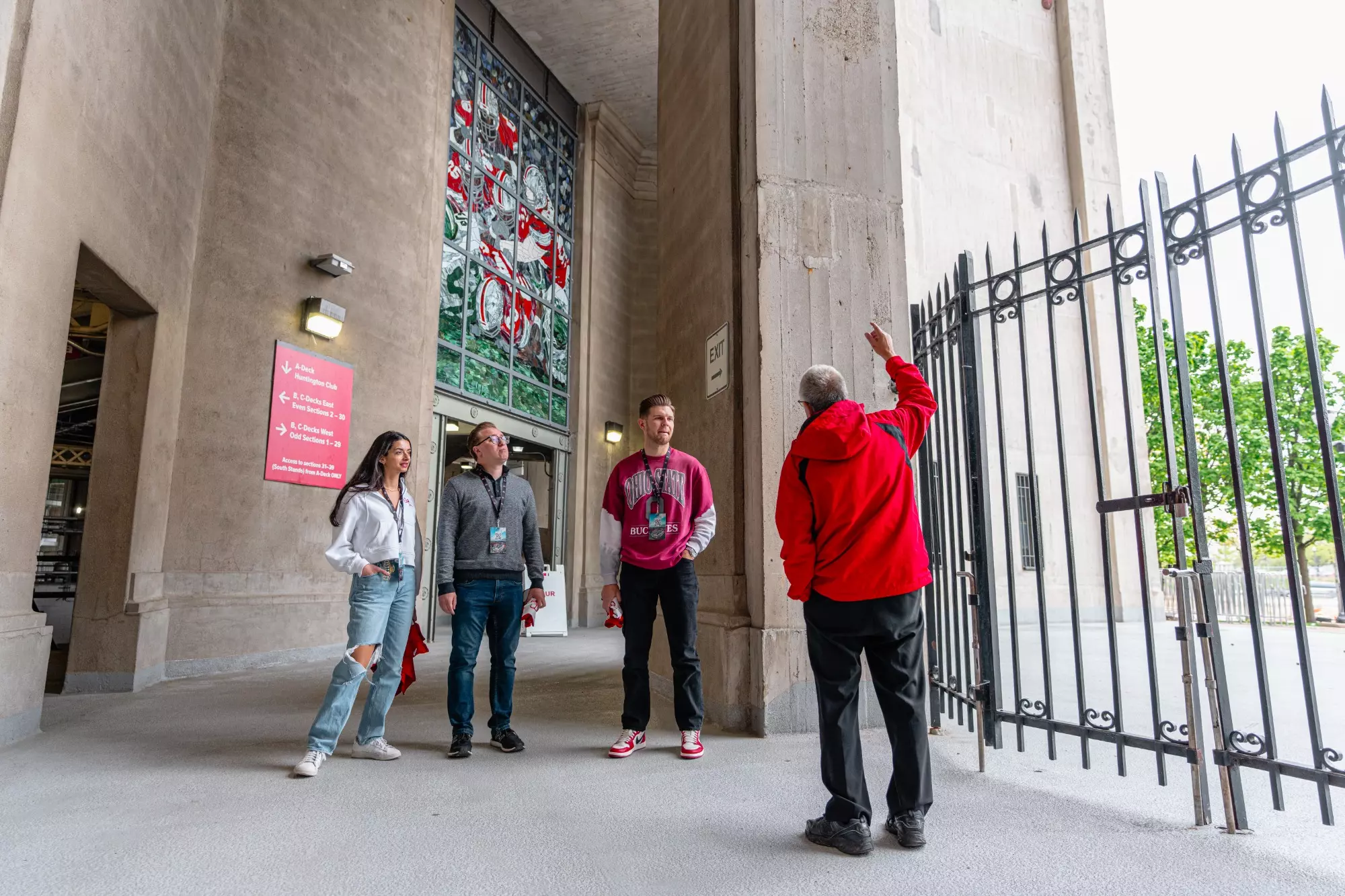 Scarlet and Gray Sendoff in Stadium 4-23-24