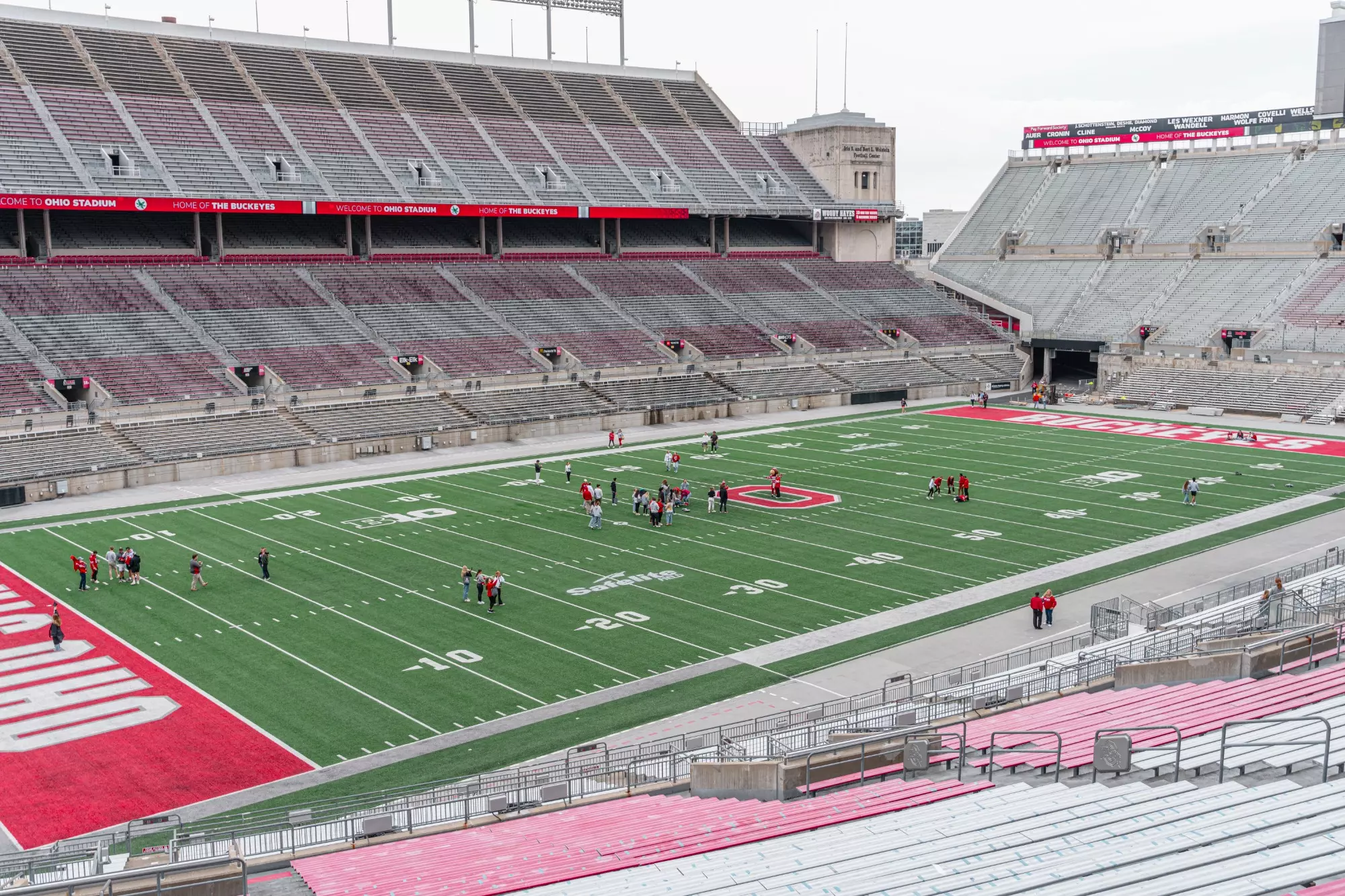 Scarlet and Gray Sendoff in Stadium 4-23-24