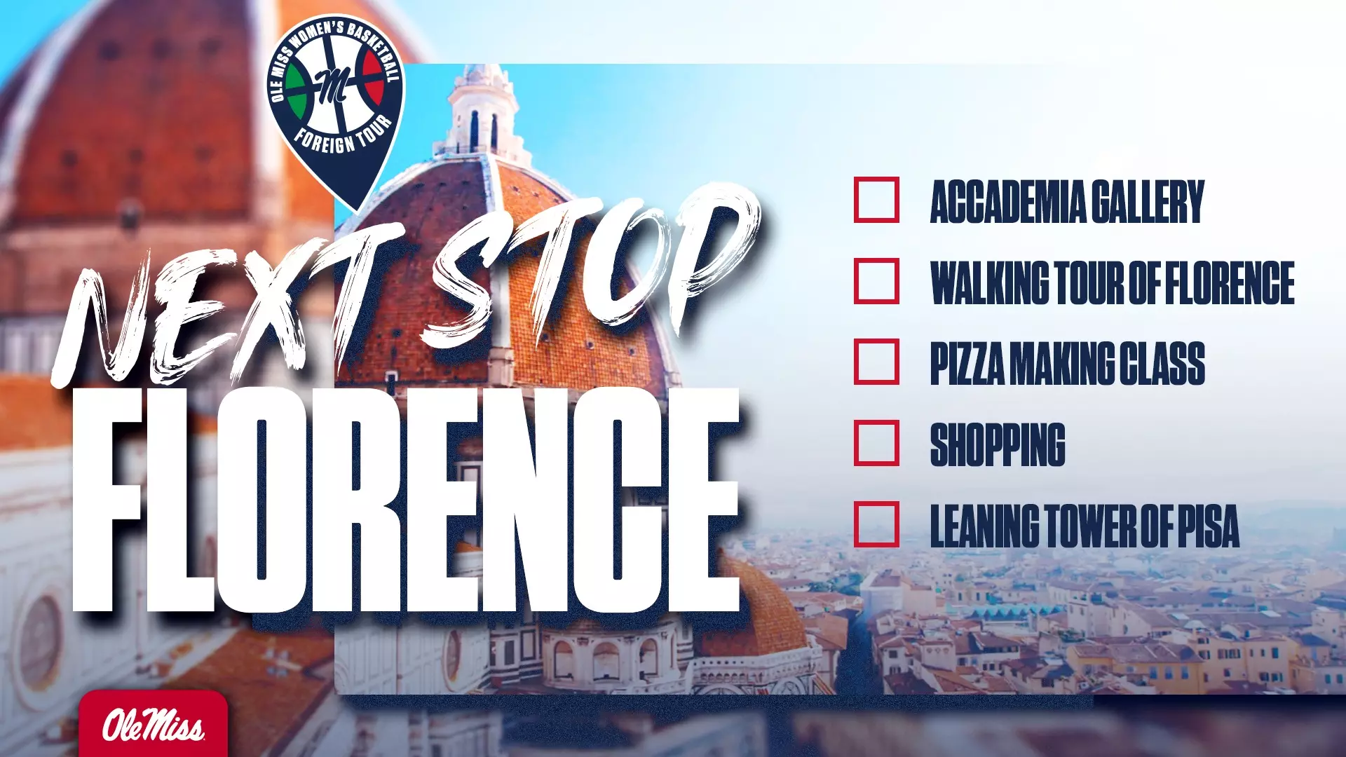 Next Stop: Florence